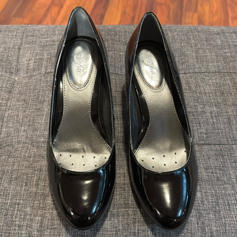 NWT Alfani Denny Step n Flex Black Patent leather shoe